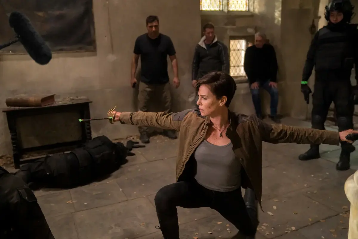 Фильм "Бессмертная гвардия" (2020). Шарлиз Терон в главной роли