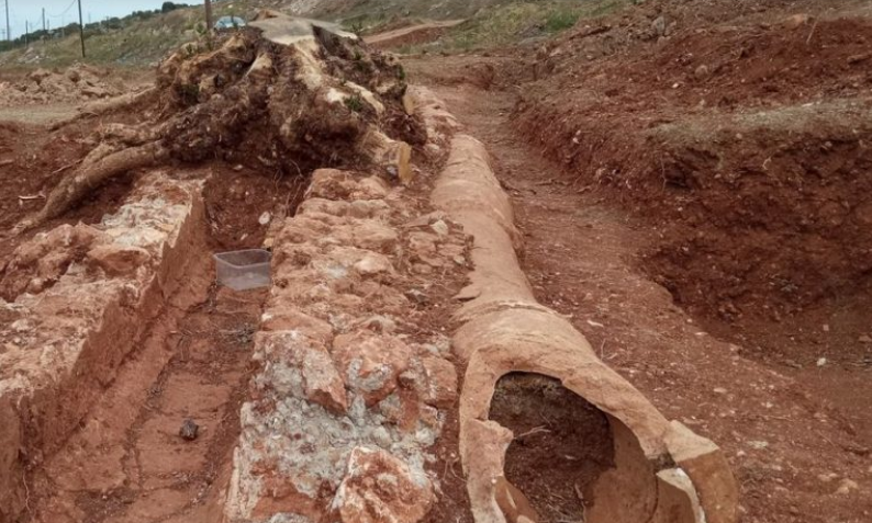 Новое археологическое открытие в Херсониссосе – обнаружен древний акведук