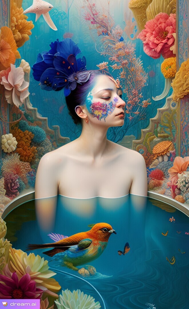 Принятие ванны - важный женский ритуал, очищающий на всех уровнях