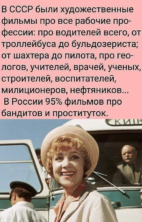 Вчера против сегодня