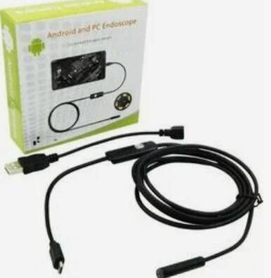 Эндоскоп Гибкая камера USB для Android и PC 2 метра (для смартфона)