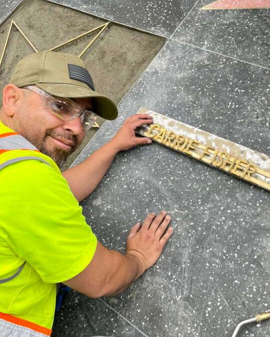 Кэрри Фишер получит посмертную звезду на Аллее славы в Голливуде 4 мая