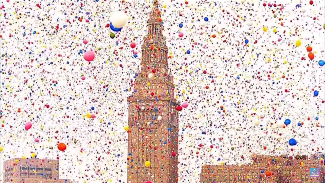 "Более 1,4 миллиона шаров и непредвиденные последствия: Интересные факты о фестивале Balloonfest '86 в Кливленде, штат Огайо"