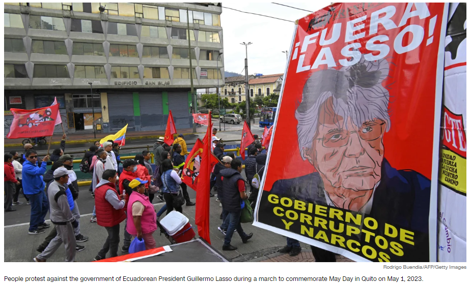 Эквадор в беде, и его президент может поплатиться за это