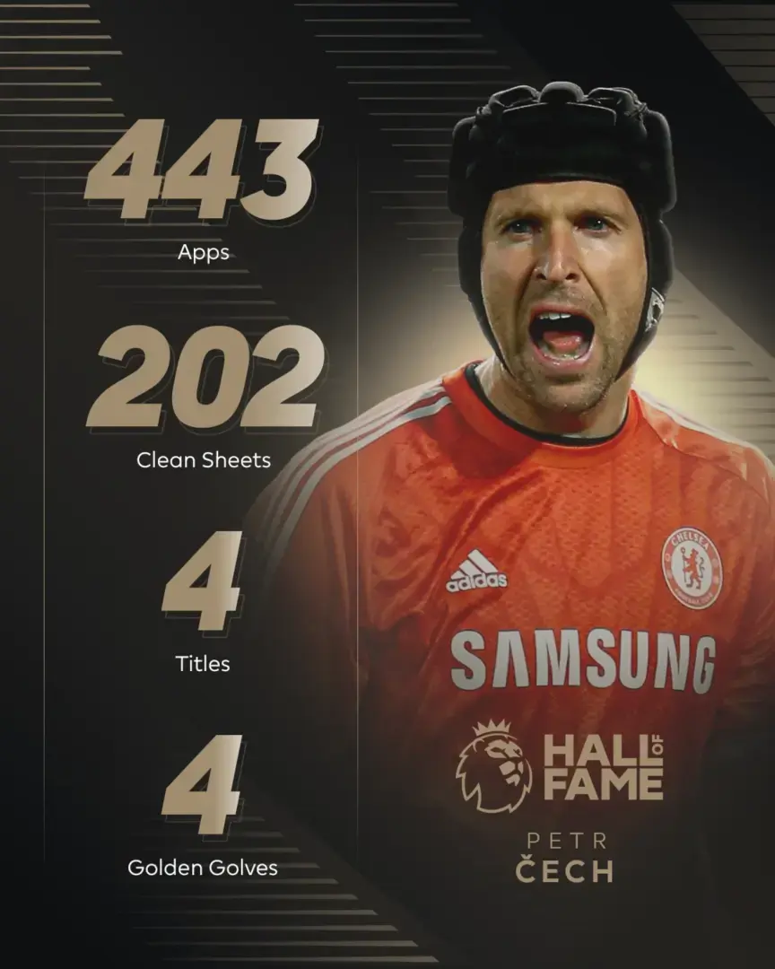 Петр Чех введен в Зал славы Премьер-лиги