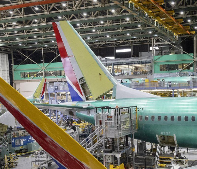 Ремонт разобранных фюзеляжей 737 займет три месяца