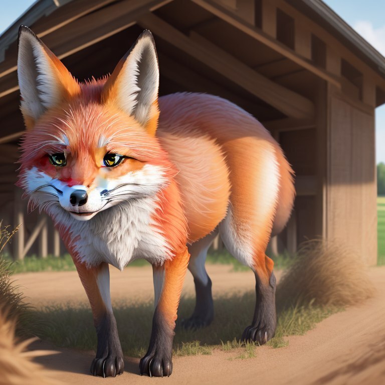 ИИ написал сказку и изобразил некоторых персонажей.