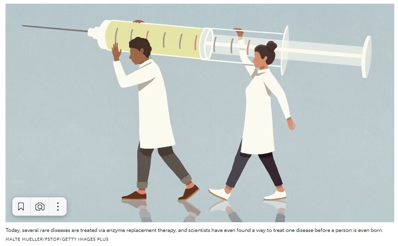 50 лет назад инъекции ферментов показали перспективность лечения редкого заболевания Отрывок из выпуска "Новости науки" от 28 апреля 1973 года