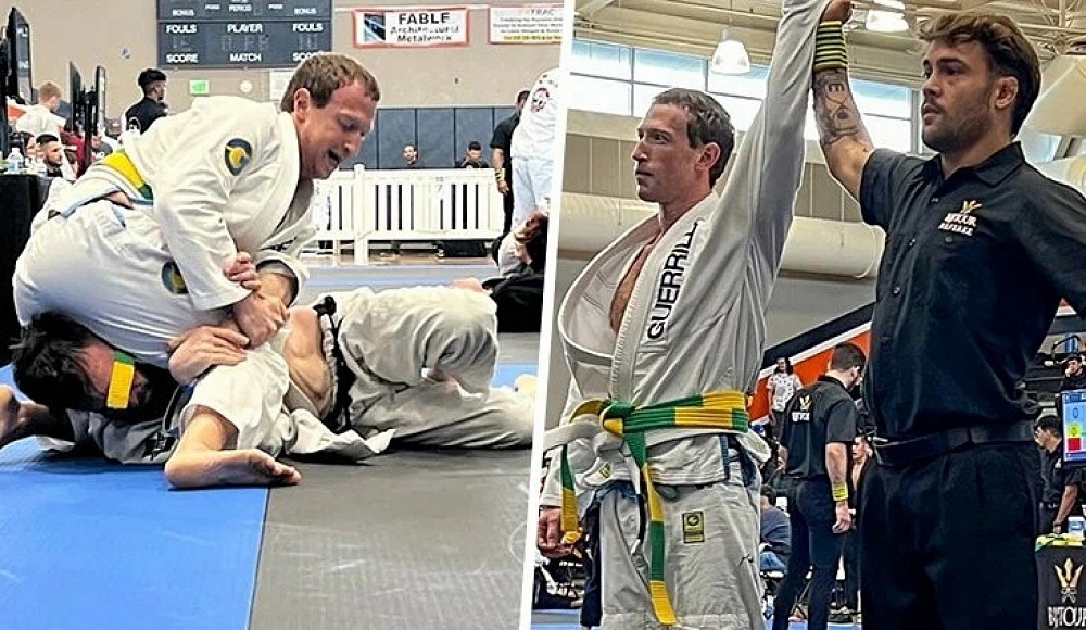 Джиу-джитсу: Марк Цукерберг взял золото и серебро на фоне падающих доходов в социальных сетях