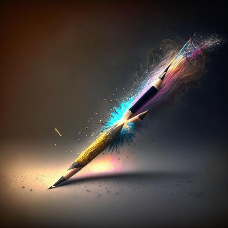 "Сказка про карандаш, который лучше всех рисовал ".