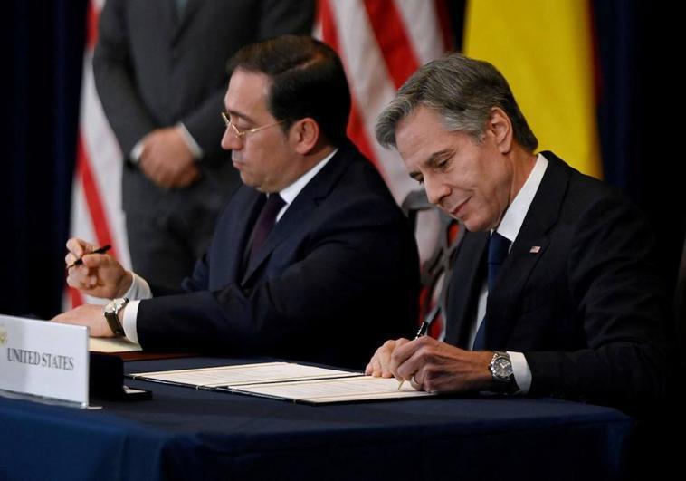 Блинкен, Альбарес не предлагают никаких деталей по иммиграционной сделке в разгар пограничного кризиса в США