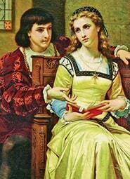 "Ромео и Джульетта" от нейросети. Альтернативная версия. Ромео заболевает и умирает, Джульетта не может без него жить. Банально, но трогательно.