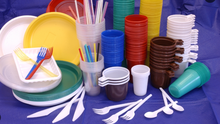 Предложение запретить пакеты и посуду из пластика.