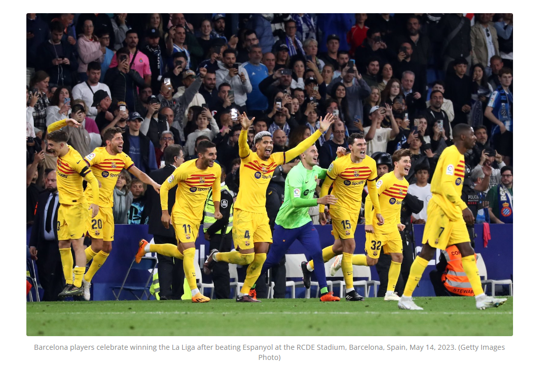 Forca Barca!: "Барселона" без Месси завоевала первый титул чемпиона Лиги с 2019 года