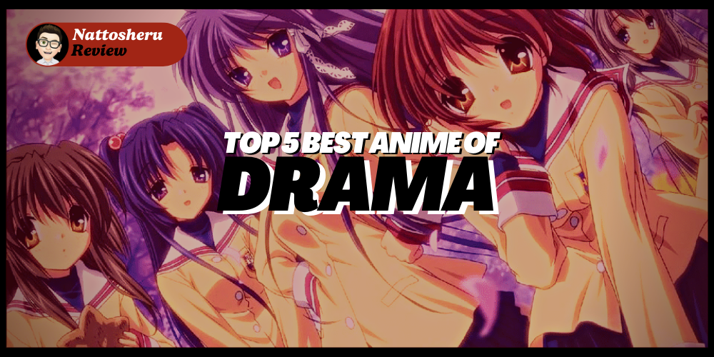 Топ-5 лучших аниме-драма для просмотра.