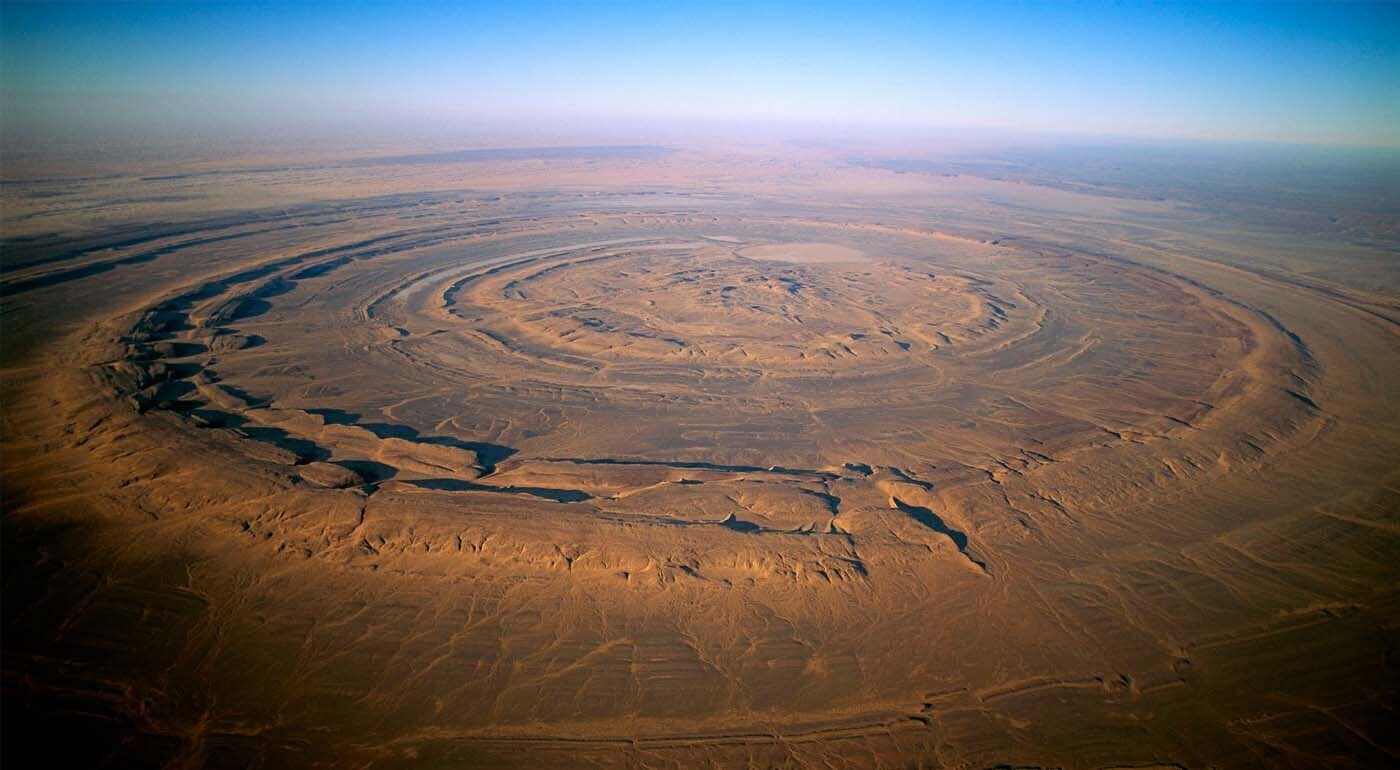 Загадочная пустыня Сахара.