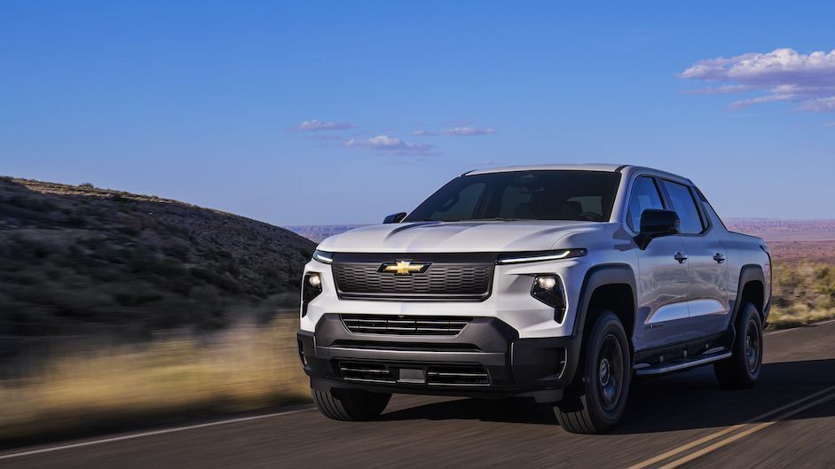 2024 Chevy Silverado EV имеет запас хода до 450 миль.