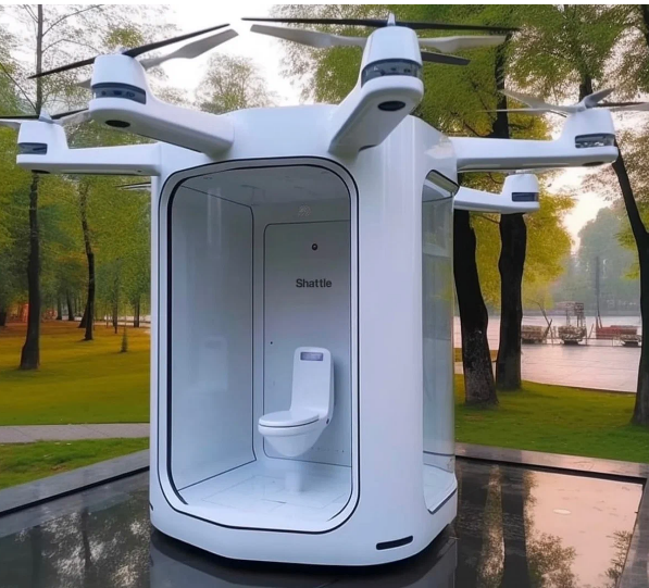 Внедрение новых технологий. Беспилотные туалеты