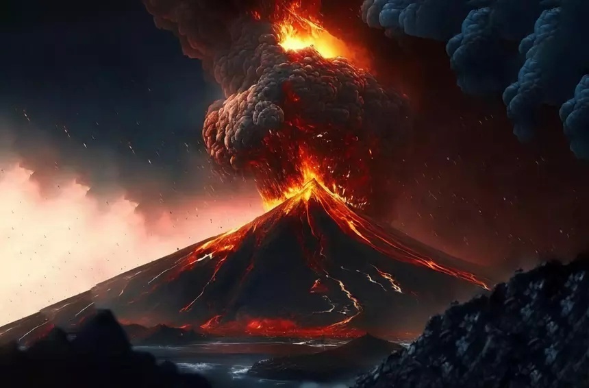 Спутниковая связь перестала работать на 50% поверхности Земли из-за извержения вулкана