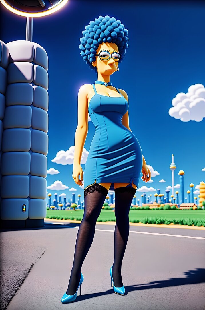 Мардж Симпсон которой вы не видели