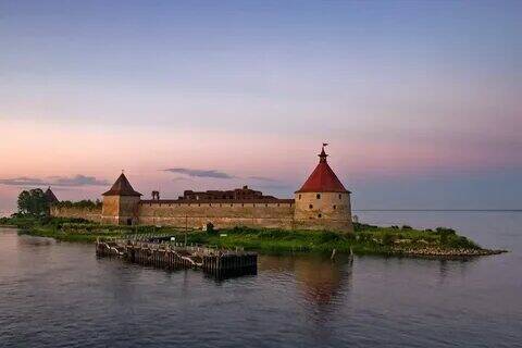 Крепость Орешек в Шлиссельбурге.
