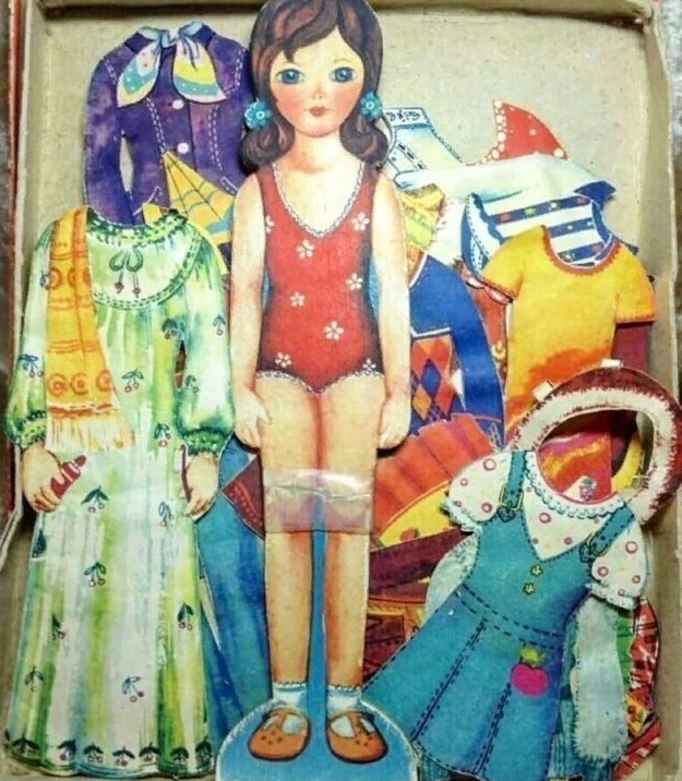 Незабываемая игровая классика: куклы из бумаги для девочек в Советском Союзе