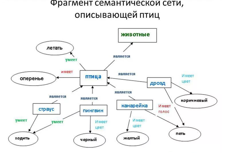 Семантическая сеть по сказке репка
