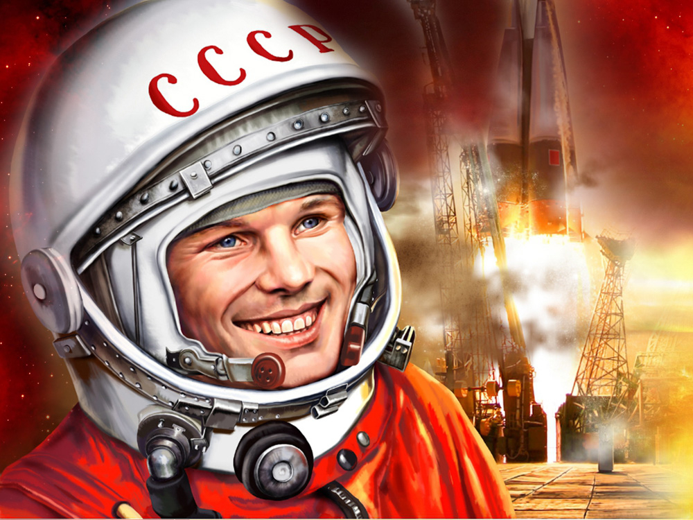 Триумф на небесах: Юрий Гагарин и его эпическое приветствие в Париже