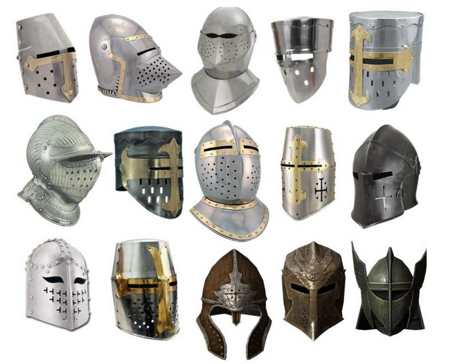 Шлем. Его виды