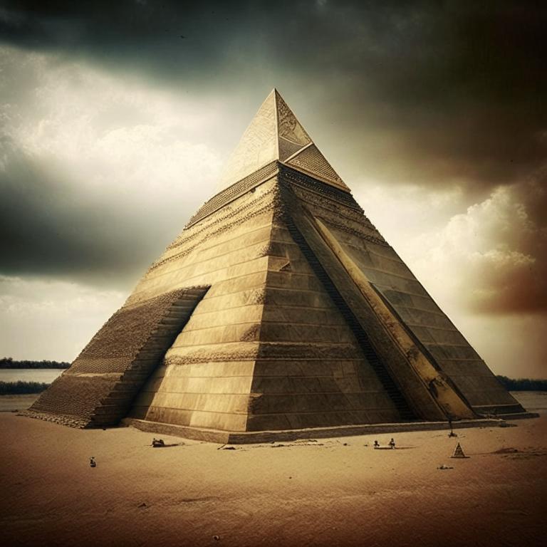 "Таинственная пирамида в сердце Франции: исследование крупнейшей структуры эпохи Нового времени".