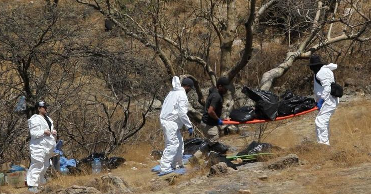 Мексика: около Сорока мешков с человеческими останками нашли на западе страны