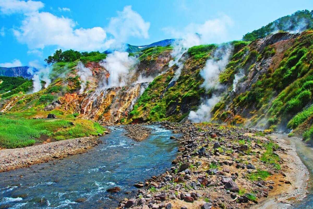 Уникальные места России. Долина гейзеров (Камчатка).