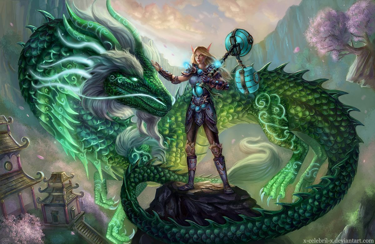 Нефритовые драконы