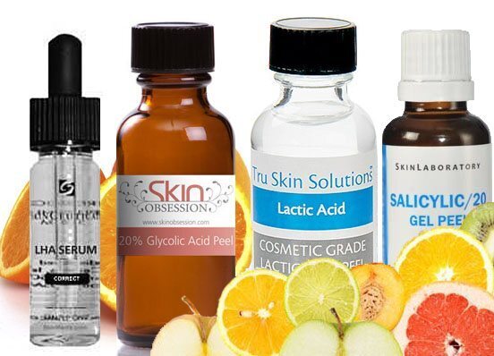 Здоровая кожа. Кислоты которые могут улучшить состояние и внешний вид кожи.