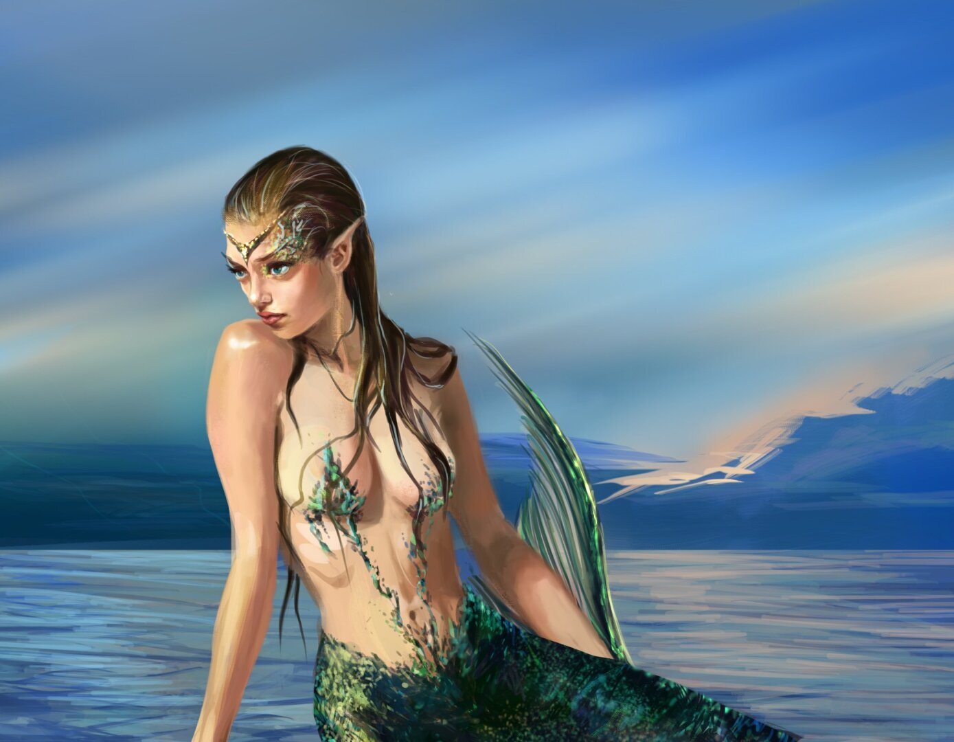 Ты когда-то была русалкой