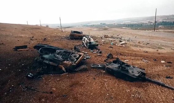 Россией уничтожено 8 "Леопардов" и 3 французских танка AMX-10