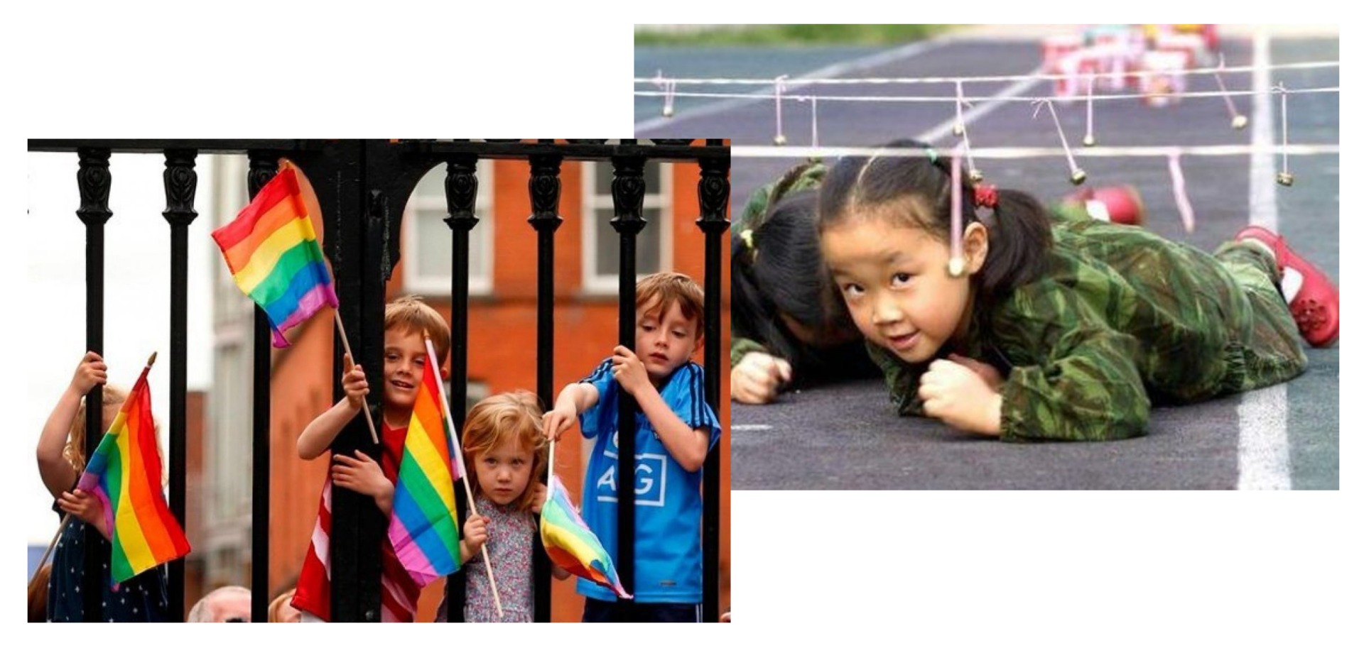 Пока Запад призывает детей менять пол, Китай воспитывает армию детей-воинов.