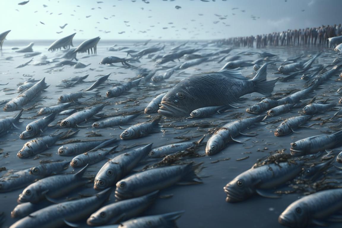 Австралийцы хотят заразить карпа герпесом после того, как наводнения вымыли тысячи рыб на пляж