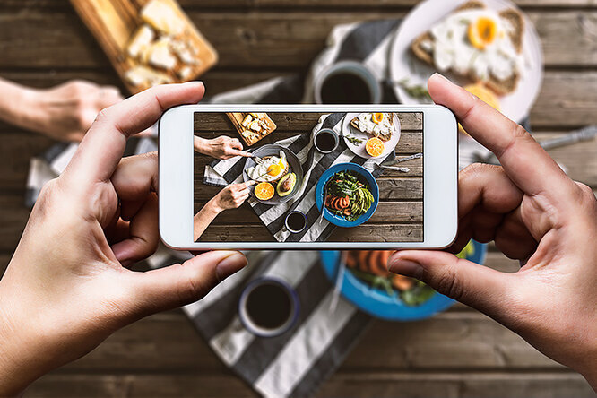 Как фото еды поможет похудеть