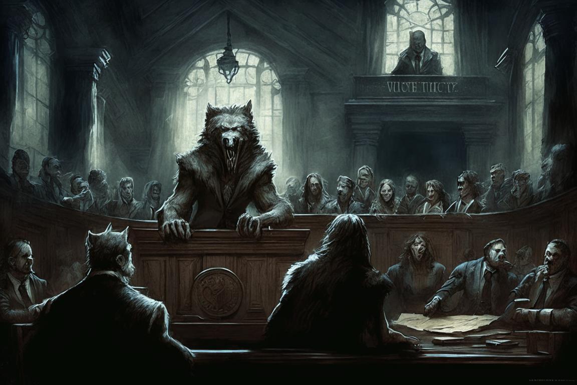 Странный суд над оборотнем, который сражался с сатаной в аду