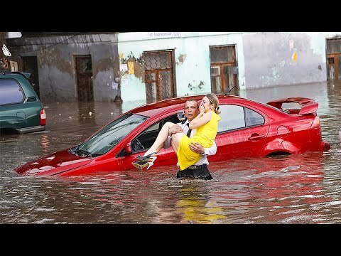 Утонувшие машины в сочи