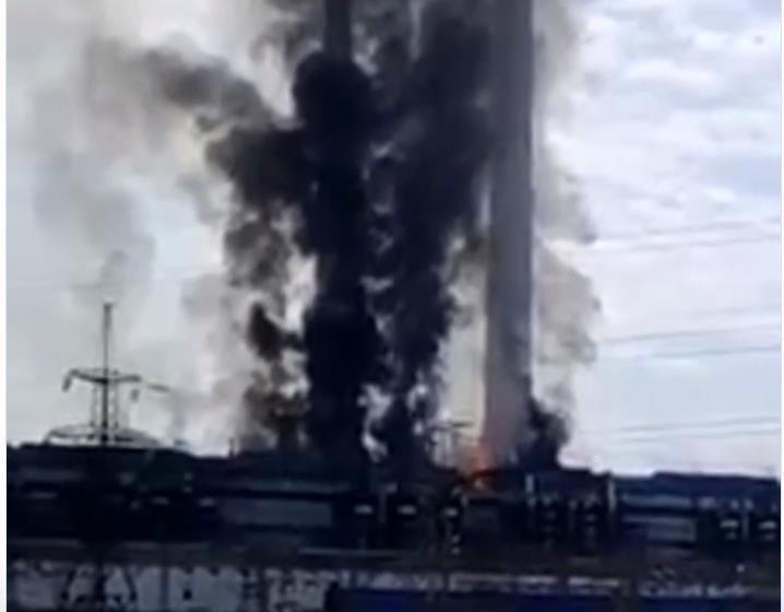 Загорелась Новочеркасская ГРЭС в Ростовской области ЮФО – причины уточняются