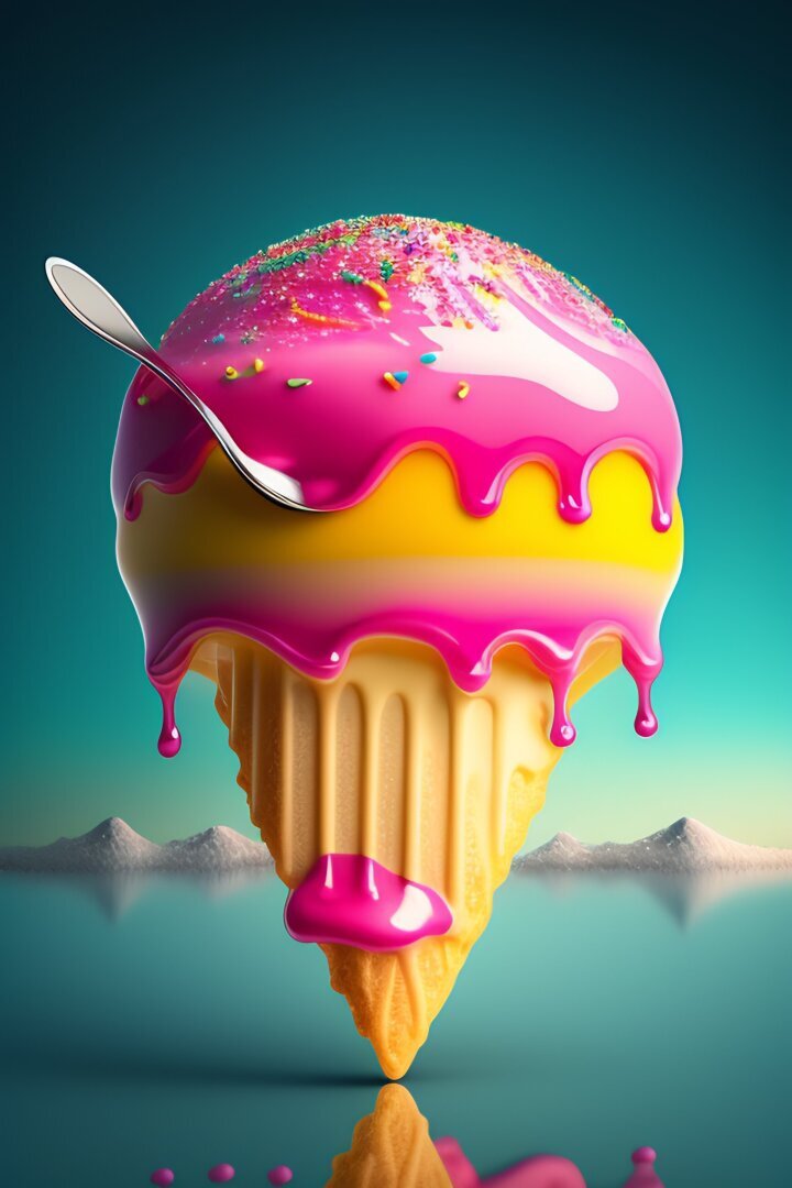 Безмолочное мороженое, приготовленное из самых низкокачественных ингредиентов.