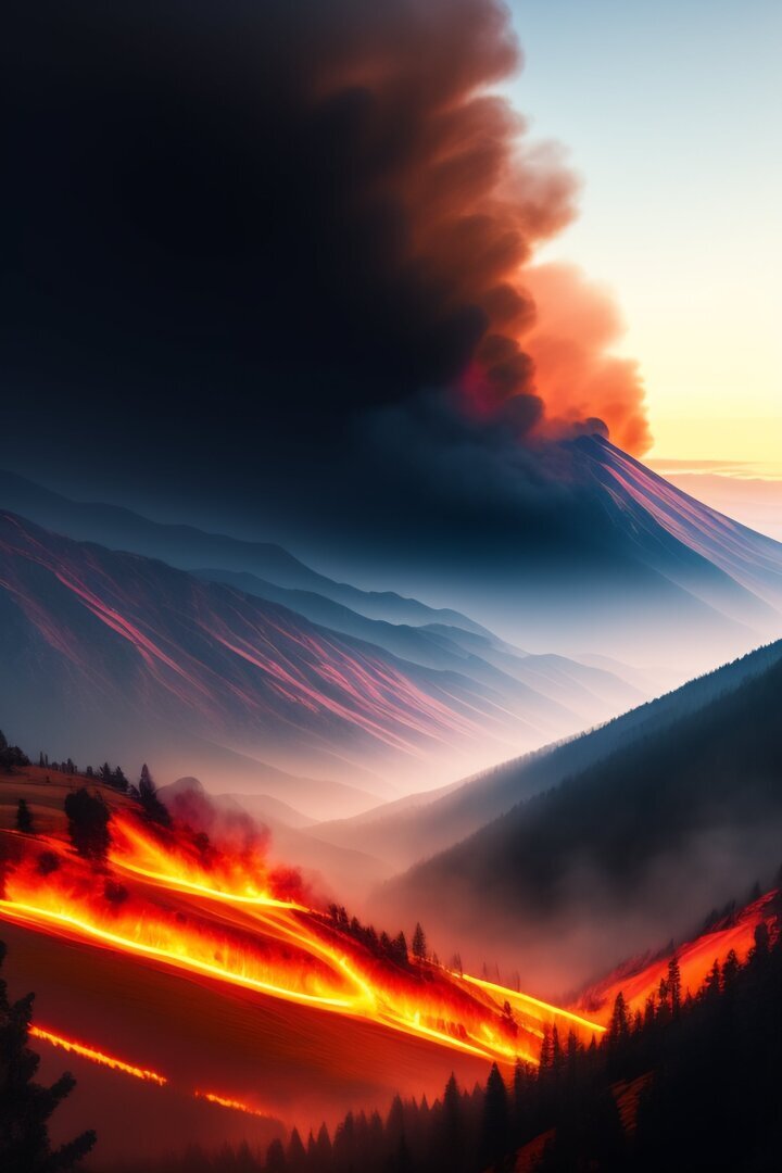 У них тоже горит.