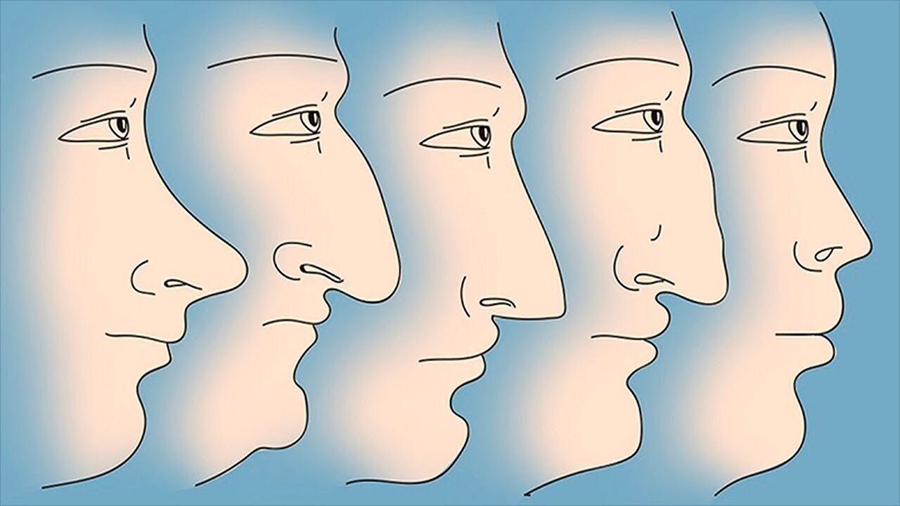 Физиогномика нос с горбинкой
