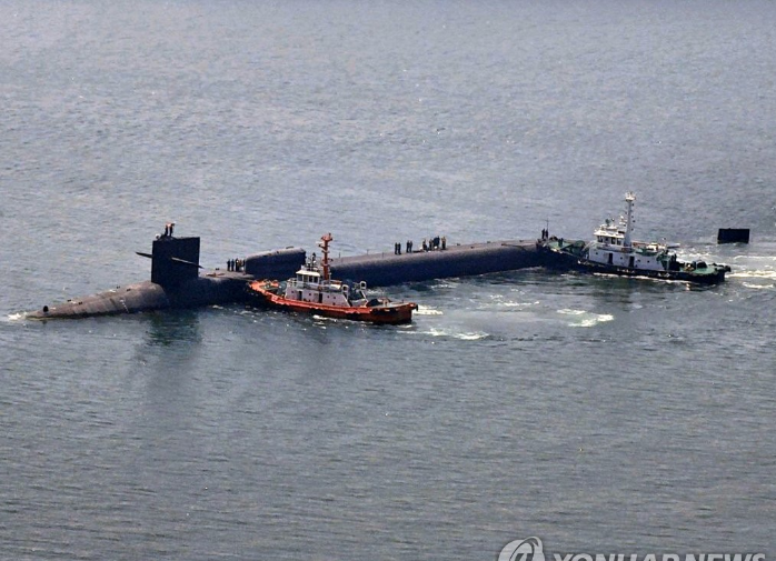 Американская атомная подводная лодка USS Michigan прибыла в ПусанУровень реализации Вашингтонской декларации