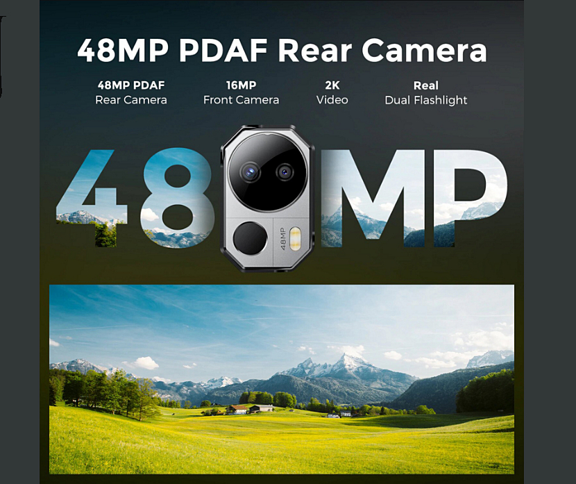 FOSSiBOT DT1: Бронированный планшет для экстремальных условий