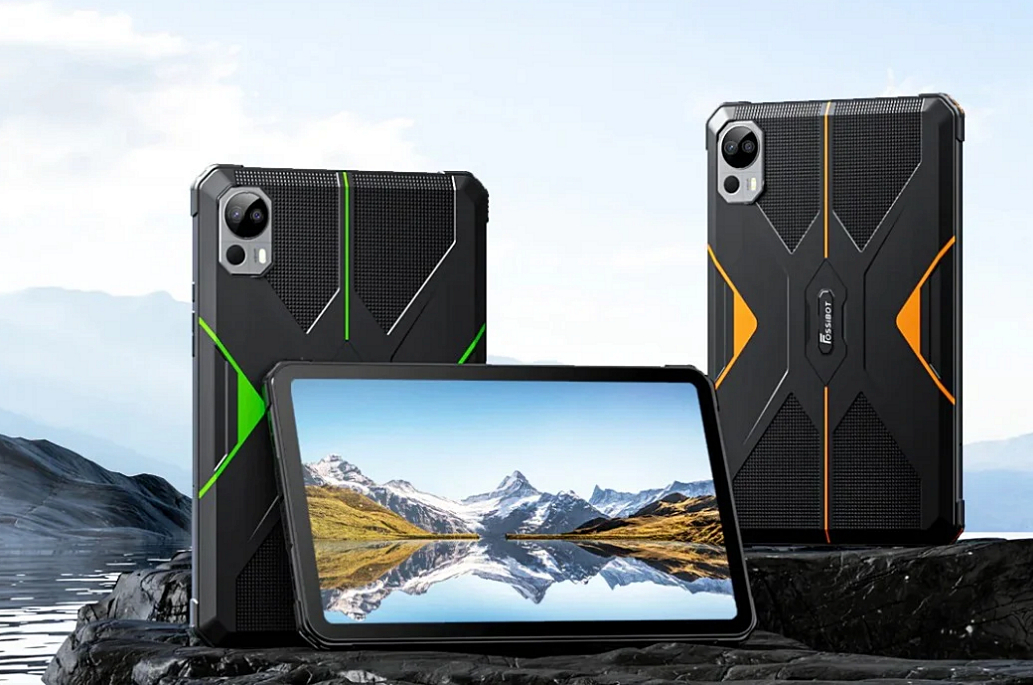 FOSSiBOT DT1: Бронированный планшет для экстремальных условий