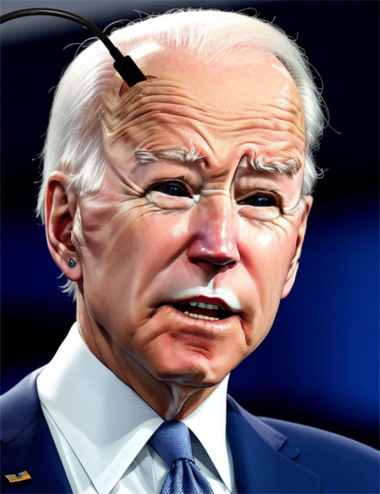 Джо Байдену сделают имплантацию искусственного интеллекта в мозг.