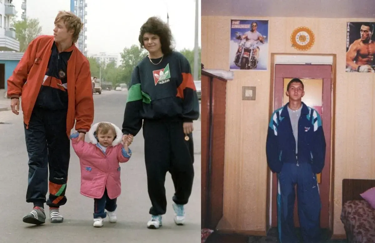 Несколько фото россиян из 90-х, которые тогда казались крутыми, а сейчас выглядят нелепо))) Мы все были такими!